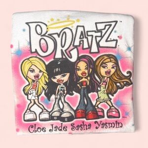 Bratz Y2K Airbrush Graphic Tee - White